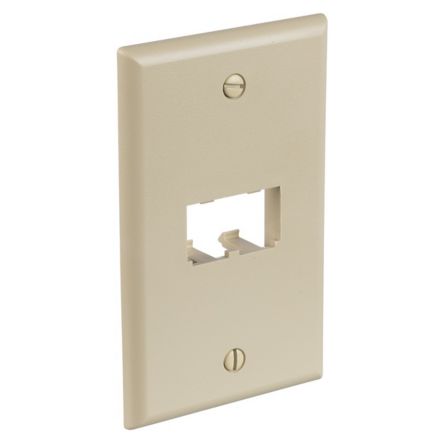 Panduit CFP2EI | Faceplate, 2 Port, Classic, Electric Ivory