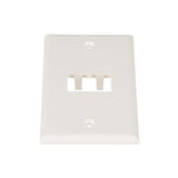 Panduit CFP2IW | Faceplate, 2 Port, Classic, Off White