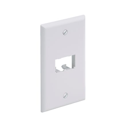 Panduit CFP2IW | Faceplate, 2 Port, Classic, Off White