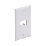 Panduit CFP2WH | Faceplate, 2 Port, Classic, White