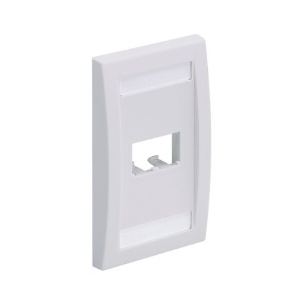 Panduit CFPE2IWY | Faceplate, 2 Port, Single Gang, Executive, Off White