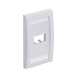 Panduit CFPE2IWY | Faceplate, 2 Port, Single Gang, Executive, Off White