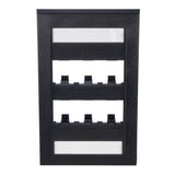 Panduit CFPE6BLY | Mini-Com, Executive, Faceplate, 6 port, Black