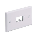 Panduit CFPH2IW | Faceplate, 2 Port, Single Gang, Horizontal, Off White