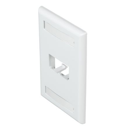 Panduit CFPL2WHY | Faceplate, 2 Port, Single Gang, Classic, Bulk Pack, White