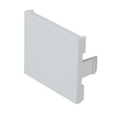 Panduit CHB2WH-X | 1/2 Blank Insert, White, Pack of 10