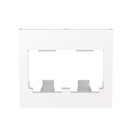 Panduit CHF2WH-X | Insert, 2 Port, 1/2 Size, Flat, White