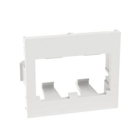 Panduit CHF2WH-X | Insert, 2 Port, 1/2 Size, Flat, White