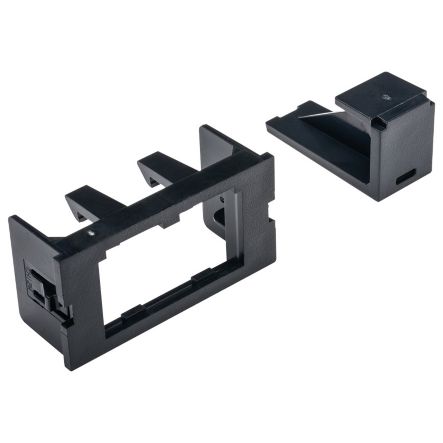 Panduit CHI2MBL-X Adapter, Mini-Com, For Interlink 2 Position, Black, Pack of 10