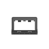 Panduit CHS2BL-X | Insert, 2 Port, Sloped, Black, Pack of 10