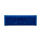 Panduit CIDBU-C | Plastic Snap-In Port Identifier, Mini-Com, Data Icon, Blue, Pack of 100