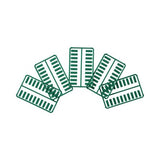 Panduit CIDGR-C | Plastic Snap-In Port Identifier, Mini-Com, Data Icon, Green, Pack of 100