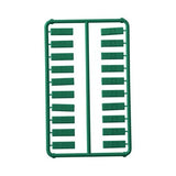 Panduit CIDGR-C | Plastic Snap-In Port Identifier, Mini-Com, Data Icon, Green, Pack of 100