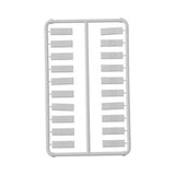 Panduit CIDWH-C | Plastic Snap-In Port Identifier, Mini-Com, Data Icon, White, Pack of 100