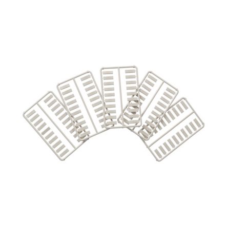 Panduit CIPIW-C | Plastic Snap-In Port Identifier, Mini-Com, Phone Icon, Off White, Pack of 100