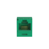 Panduit CJ5E88TGGR-24 | Mini-Com Utp Rj45 Cat 5E Tg Jack Module, Green, 24 Pack