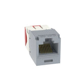 Panduit CJ5E88TGIG | Mini-Com Module, Category 5e, UTP, 8-Position 8-Wire, Universal Wiring, International Gray, TG Style