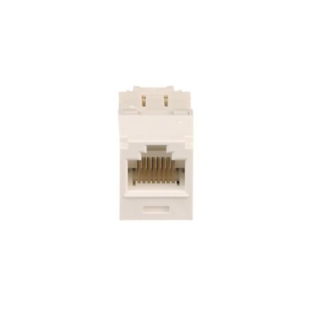 Panduit CJ688TGAW | Mini-Com Module, Category 6, UTP, 8-Position 8-Wire, Universal Wiring, Arctic White, TG Style