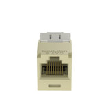 Panduit CJ688TGEI | Mini-Com Module, Category 6, UTP, 8-Position 8-Wire, Universal Wiring, Electric Ivory, TG Style