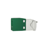 Panduit CJ688TGGR | Mini-Com Module, Category 6, UTP, 8-Position 8-Wire, Universal Wiring, Green, TG Style