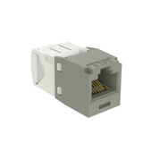 Panduit CJ688TGIG | Mini-Com Module, Category 6, UTP, 8-Position 8-Wire, Universal Wiring, International Gray, TG Style