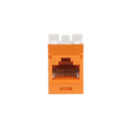 Panduit CJ688TGOR-24 | Mini-Com UTP RJ45 Cat 6 TG Jack Module, Orange