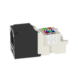 Panduit CJ688TPBL | Mini-Com Module, Category 6, UTP, 8-Position 8-Wire, Universal Wiring, Black, TP Style