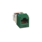 Panduit CJ688TPGR | Mini-Com Module, Category 6, UTP, 8-Position 8-Wire, Universal Wiring, Green, TP Style