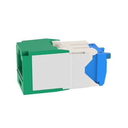Panduit CJ6X88TGGR-24 | Mini-Com UTP RJ45 Cat 6A TG Jack Module, Green