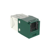 Panduit CJH688TGGR | Mini-Com RJ45 Cat 6 Shuttered TG Jack Module, GR