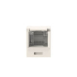 Panduit CJH6X88TGWH | Mini-Com UTP RJ45 Cat 6A Shuttered TG Jack Module, White