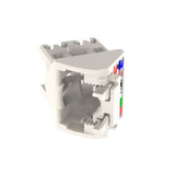 Panduit CJLRCAPIW-X | 45° Angled Wire Cap For Cat 6 Utp Tg Jack