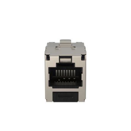 Panduit CJS5E88TGY | Mini-Com Module, Category 5e, Shielded, 8-Position 8-Wire, Universal Wiring, TG Style