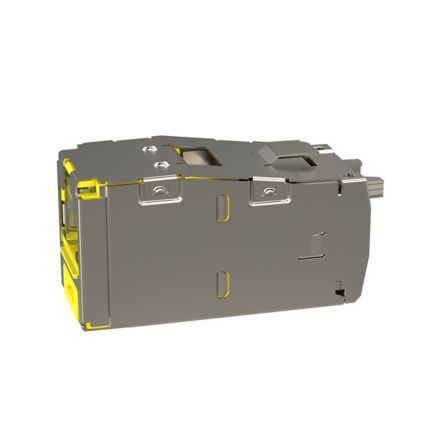 Panduit CJSH688TGYLY | Mini-Com STP RJ45 Cat 6 Shuttered TG Jack Module, Yellow