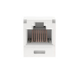 Panduit CJT5E88TGIW | Mini-Com UTP RJ45 Cat 5e TG Jack Module, IW