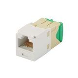 Panduit CJT688TGAW | Mini-Com UTP RJ45 Cat 6 28/30 AWG TG Jack Module, Arctic White