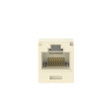 Panduit CJT6X88TGEI | Mini-Com UTP RJ45 Cat 6A 28/30 AWG TG Jack Module, Electric Ivory
