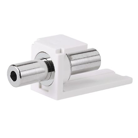 Panduit CM35MSCBLY | Stereo Coupler, Mini-Com, 3.5mm, Black