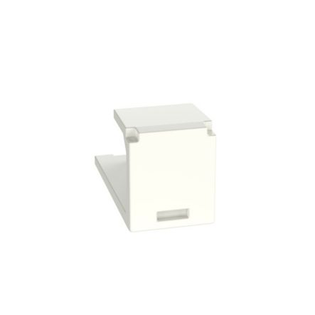 Panduit CMBIW-X Blank Module, 1 Port, Off White
