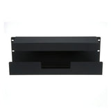 Panduit CMLT19 | Lower Cable Routing Trough, 4 RU, Black, 4.5 in. Depth