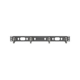 Panduit CMPHF1 Horizontal D-rings Installed on Panel, 1.7";H x 19.0";W x 3.4";D (44mm x 483mm x 87mm), Front Only 1 RU