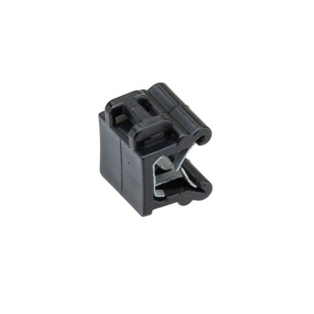 Panduit CMS24-M300 | CMS24-M300 Edge Clip Side Mount, Black, High Heat/UV PA6.6, .118-.236", PK1000