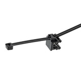 Panduit CMSA24-2S-D300 | Pan-Ty CMSA24-2S-D300 EdgeClip/Tie(side), Black, High Heat/UV PA6.6, .118-.236"