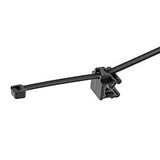 Panduit CMSA24-2S-D300 | Pan-Ty CMSA24-2S-D300 EdgeClip/Tie(side), Black, High Heat/UV PA6.6, .118-.236"