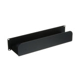Panduit CMUT19 | Upper Cable Routing Trough, 2 RU, Black, 4.5 in. Depth