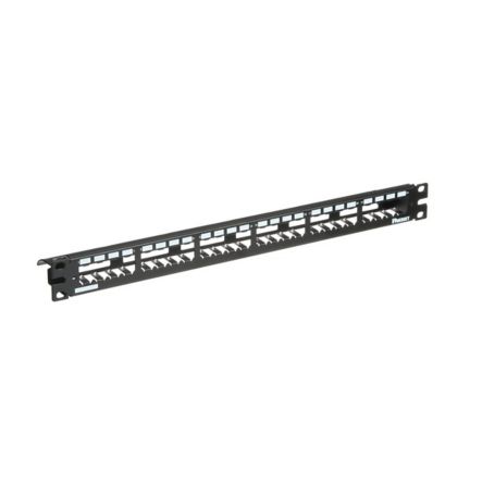 Panduit CP24WSBLY 24-Port all Metal Modular Patch Panel With strain relief bar, 1 RU