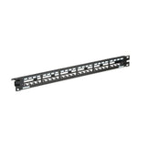 Panduit CP24WSBLY 24-Port all Metal Modular Patch Panel With strain relief bar, 1 RU
