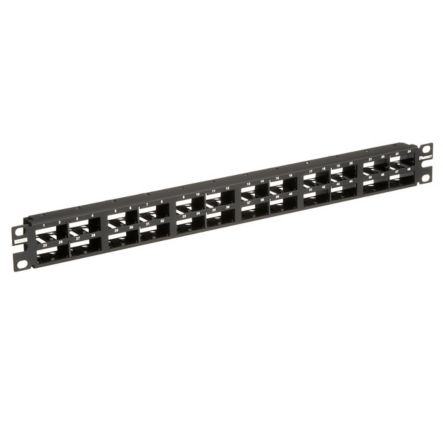 Panduit CPP48HDEWBL | Mini-Com Patch Panel, 48 Port, 1 RU, BL