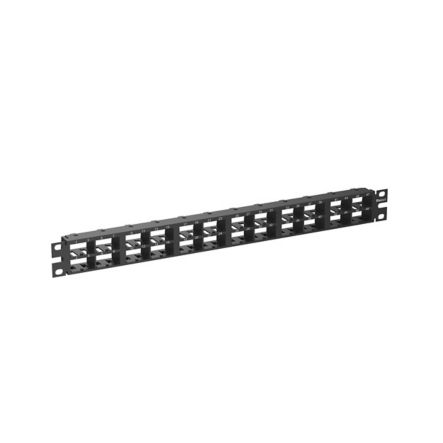Panduit CPP48HDVNSWBL | Mini-Com Patch Panel, w/VN 48 Port, 1 RU, BL