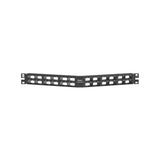 Panduit CPPA48HDEWBL | Mini-Com Angled Patch Panel, 48 port, 1 RU, BL